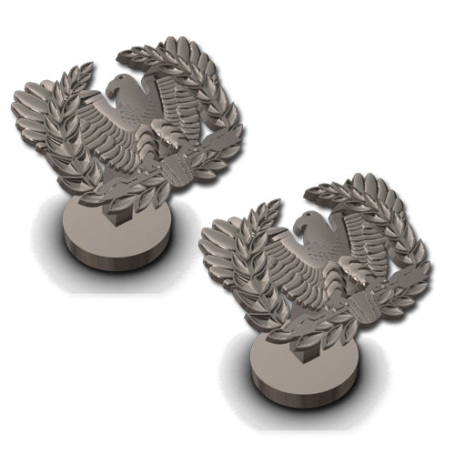 WARRANT OFFICER Sterling Silver Cufflinks