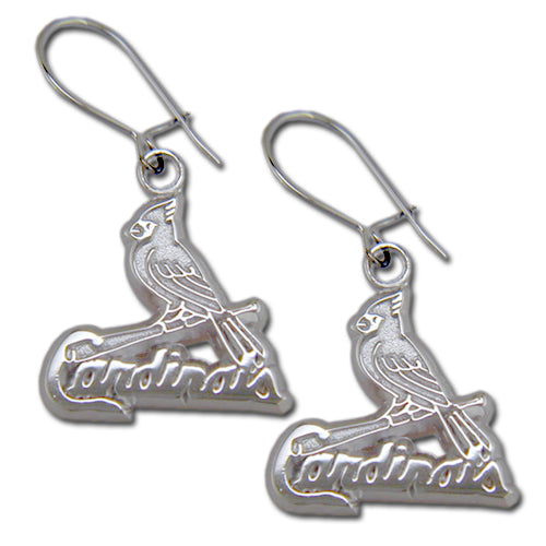 St Louis Cardinals Logo Earrings