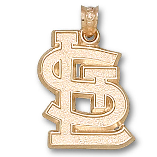 St Louis Cardinals STL 14 kt Gold Pendant