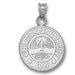 Clemson University Seal Silver Pendant