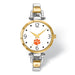 LogoArt Clemson University Elegant Ladies 2-tone Watch