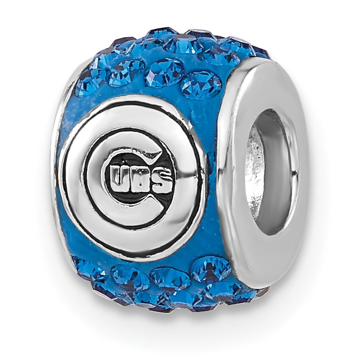 SSMLB Chicago Cubs Blue Crystal Bead