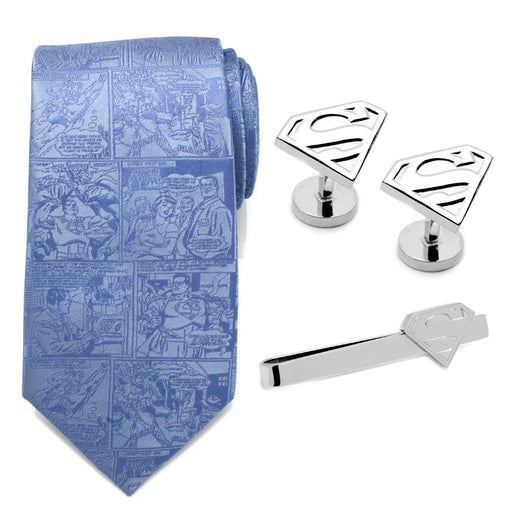 Superman Necktie Gift Set