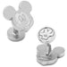 Silver Mickey Mouse Cufflinks