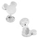 Stainless Steel Mickey Mouse Silhouette Cufflinks