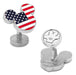 Stars and Stripes Mickey Mouse Cufflinks