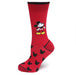 Pie-Eyed Mickey Mouse Red Socks