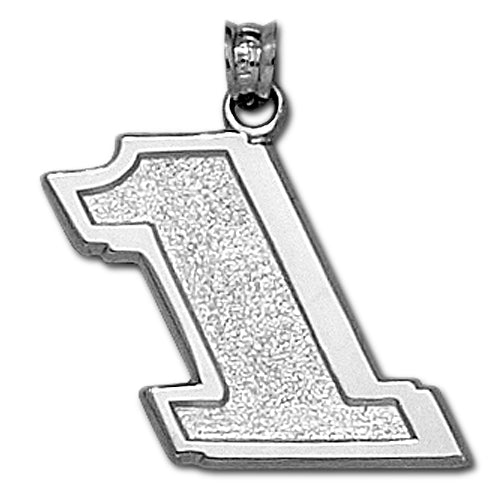 #1 NASCAR Driver Sterling Silver Pendant