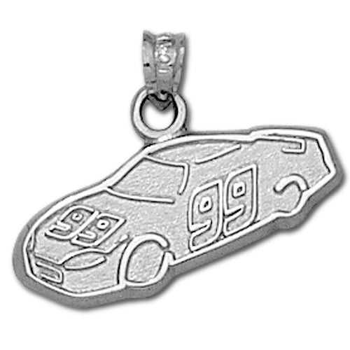 #99 NASCAR Car Sterling Silver Pendant