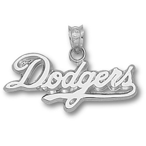 Los Angeles Dodgers Script DODGERS Large Pendant