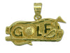 Golf Green 14 kt gold Pendant