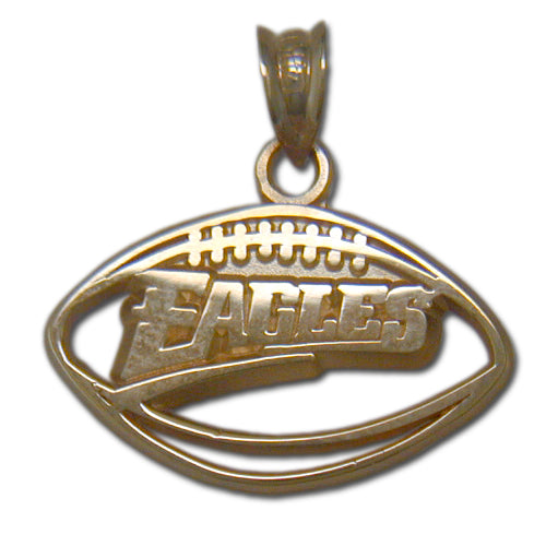 Philadelphia Eagles Pierced Football