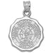 Eastern Kentucky University Seal Silver Pendant