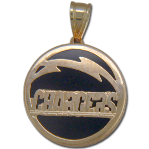 Los Angeles Chargers charm (ONYX)