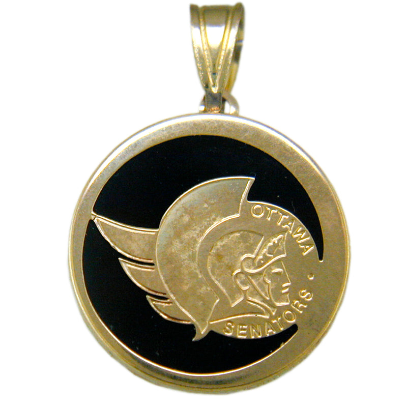 Ottawa Senators Logo with Black Onyx