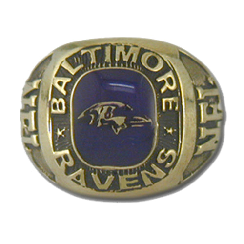 Baltimore Ravens Classic Goldplated NFL Ring