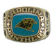 Carolina Panthers Large Classic Goldplated NFL Ring