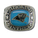 Carolina Panthers Large Classic Silvertone NFL Ring