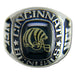 Cincinnati Bengals Large Classic Silvertone NFL Ring