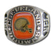 Cleveland Browns Large Classic Silvertone NFL Ring