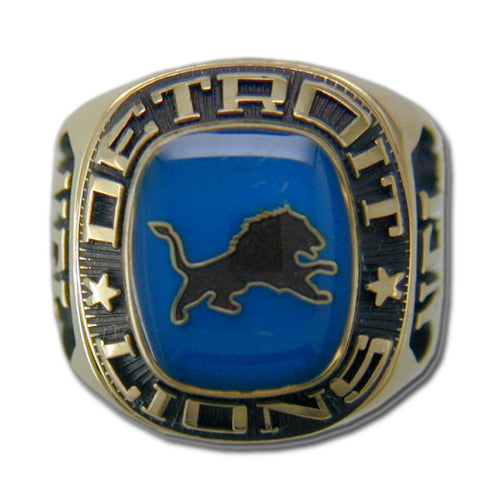 Detroit Lions Classic Goldplated NFL Ring