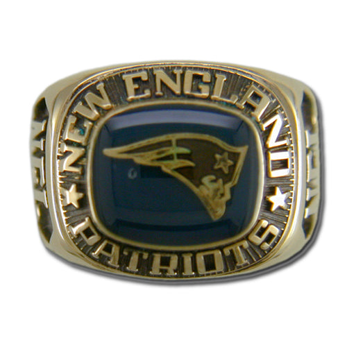New England Patriots Classic Goldplated NFL Ring — Sports Jewelry Super ...