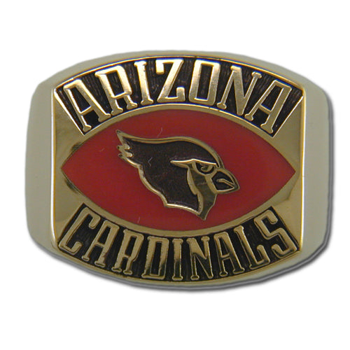 Arizona Cardinals Contemporary Style Goldplated NFL Ring — Sports Jewelry  Super Store