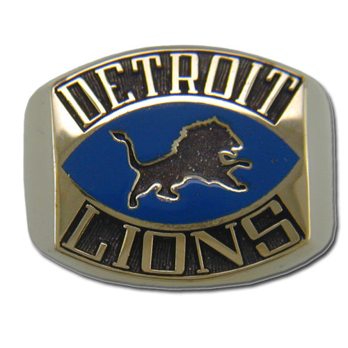 Detroit Lions Contemporary Style Goldplated NFL Ring