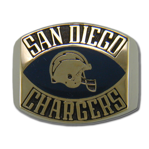 San Diego Chargers Contemporary Style Goldplated NFL Ring