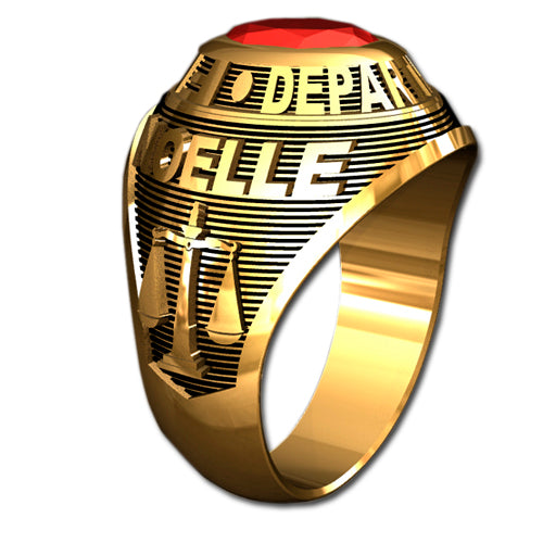 FIREFIGHTER Rings, Personalized for You, Custom Designs Available ...