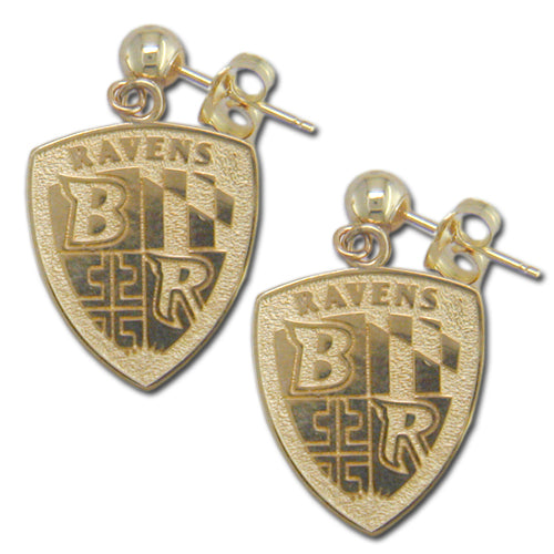 Baltimore Ravens earrings