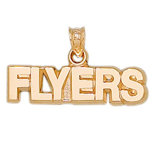 Philadelphia Flyers FLYERS 14 kt Gold Pendant