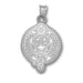 Fordham University Seal Silver Pendant