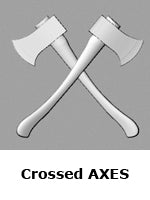 Crossed AXES Side Panel