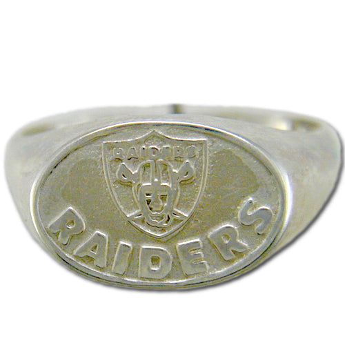 Oakland Raiders silver ring