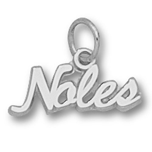 Florida State University NOLES Silver Pendant