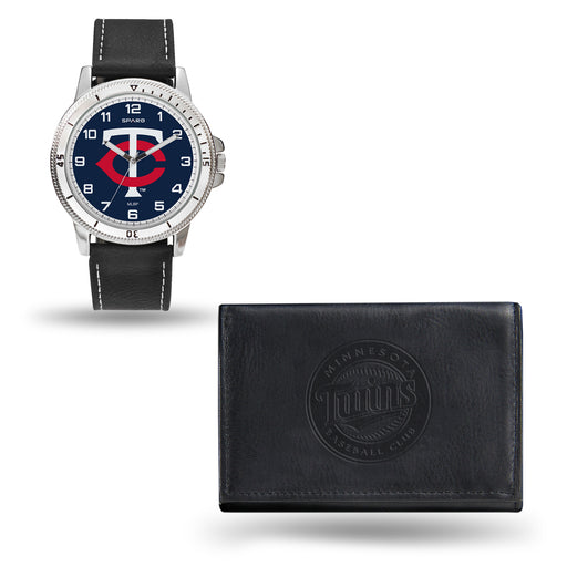 MLB Minnesota Twins Leather Watch/Wallet Set by Rico Industries