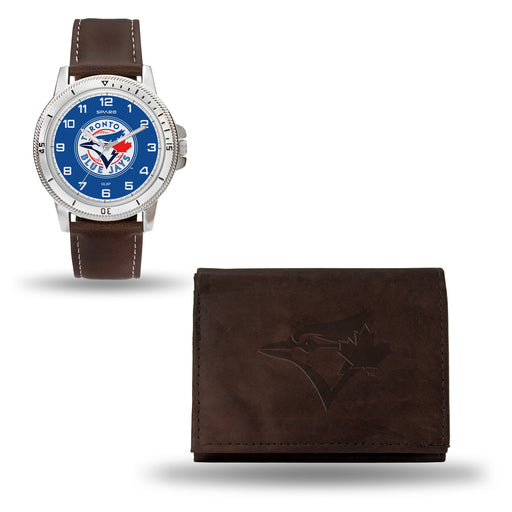 MLB Toronto Blue Jays Leather Watch/Wallet Set by Rico Industries