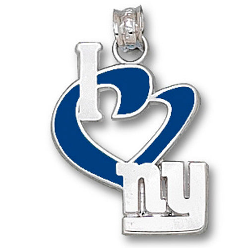 New York Giants I Heart NY w/Enamel