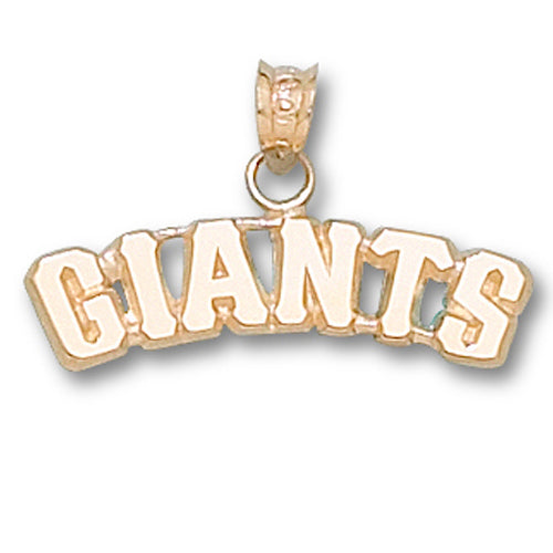 San Francisco Giants "GIANTS" 14 kt Gold Large Pendant