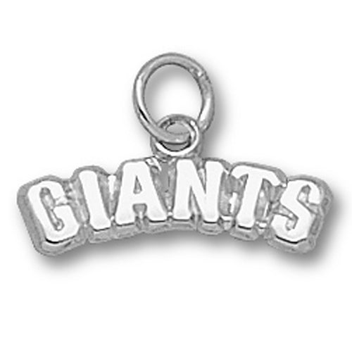 San Francisco Giants "GIANTS" Silver Medium Pendant