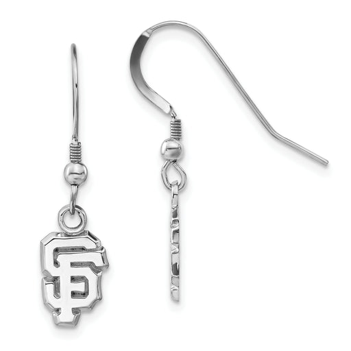 Sterling Silver MLB San Francisco Giants Dangle Earrings