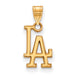 SS w/GP MLB  Los Angeles Dodgers Small Pendant