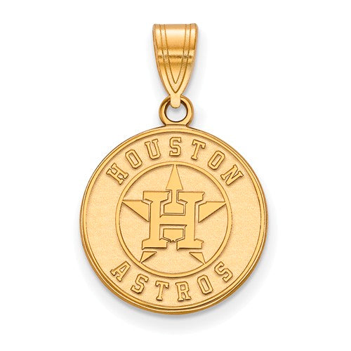 SS w/GP MLB  Houston Astros Medium Pendant