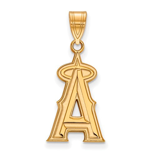 SS w/GP MLB  Los Angeles Angels Large Pendant