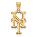 SS w/GP MLB  New York Mets Large Cap Logo Pendant