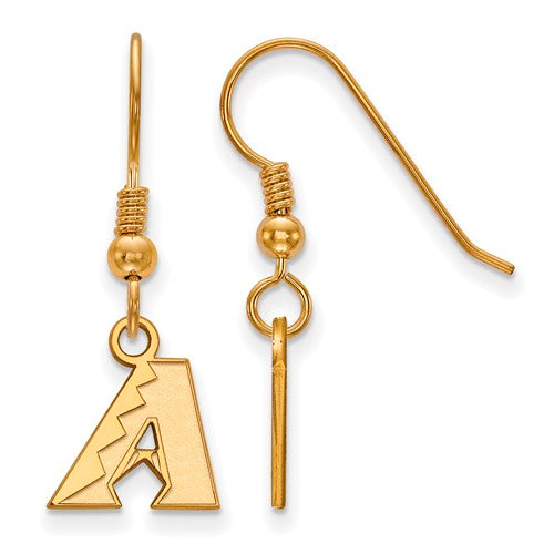 SS w/GP MLB  Arizona Diamondbacks XS Dangle Earrings