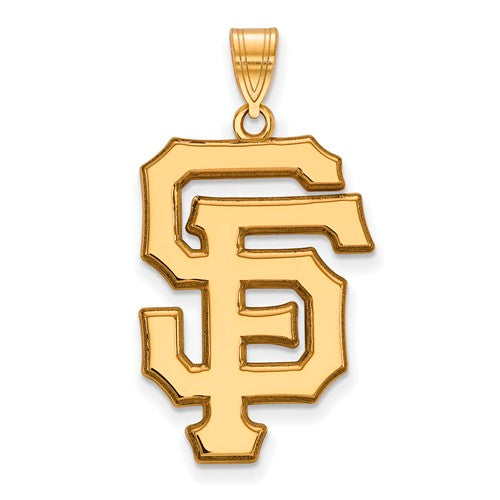 SS w/GP MLB  San Francisco Giants XL Cap Logo Pendant