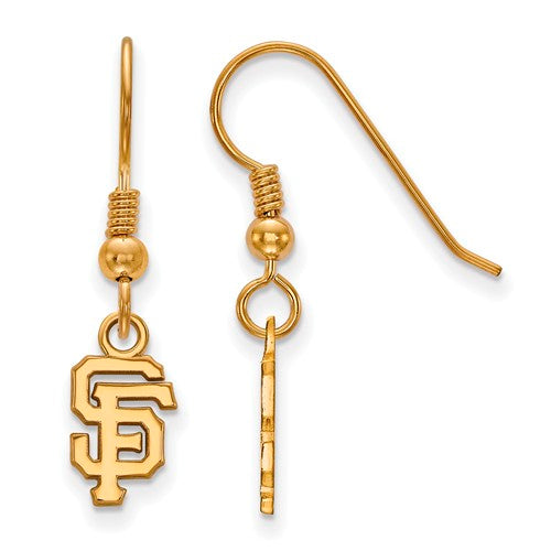 SS w/GP MLB  San Francisco Giants XS Dangle SF Earrings