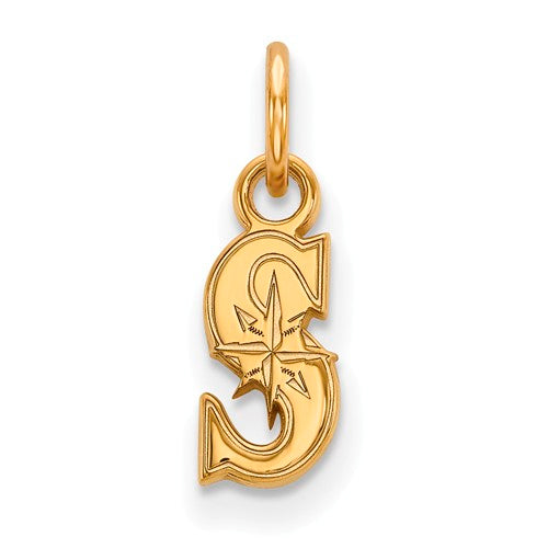 SS w/GP MLB  Seattle Mariners XS Cap Logo Pendant